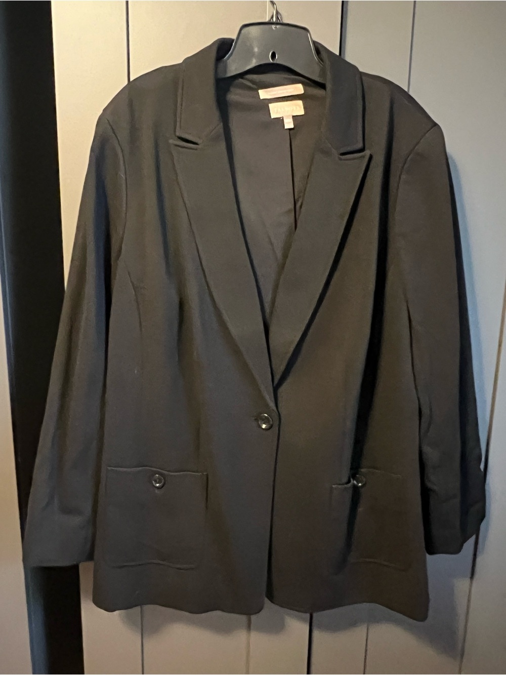 Talbots Black Single-Button Women's Blazer